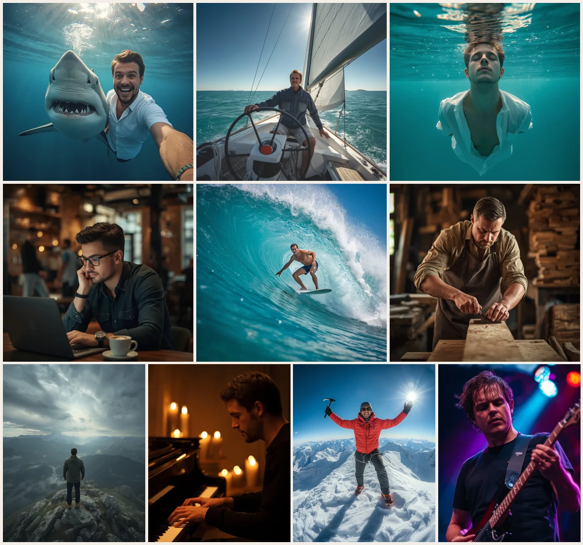 Best 10 Men's AI Image Prompts for Epic Fantasy Character Designs – Men's Prompts, AI prompt collection