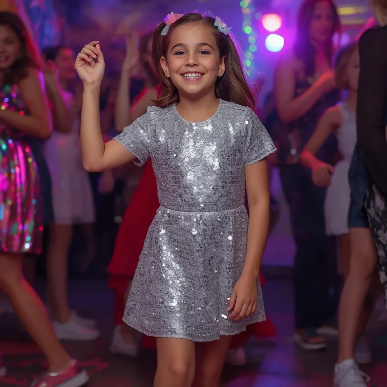 Glamorous Sequin Mini Dress: A Dazzling Party Choice for Girls | ChatGPT prompt for look